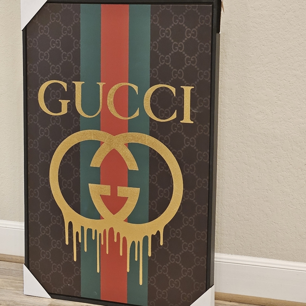 Venice Beach Collections  - GG Logo Drip - Canvas Wall - Picture 4 of 4
